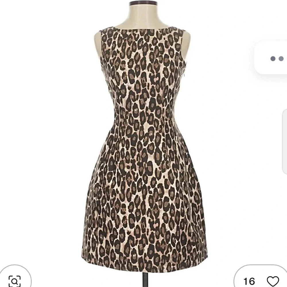 Kate Spade Leopard print dress